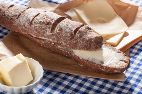 Bezglutenowa bagietka "RUMIANA"gryczana, Lady Baker, na zakwasie, z niskim indeksem glikemicznym, wegańska