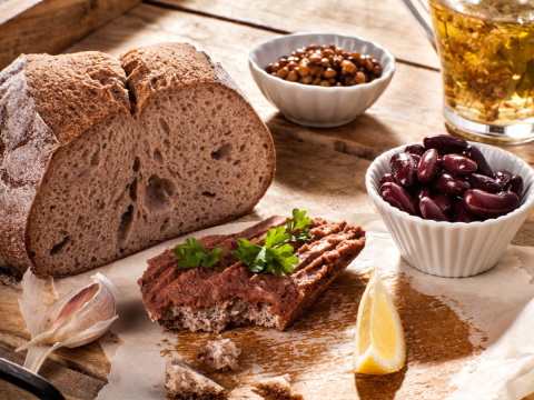 Bezglutenowy chleb "TRADYCYJNY" ryżowo-ziemniaczany, Lady Baker, na zakwasie, wegański