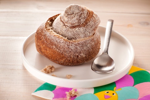 Bezglutenowy CHLEBEK DO ŻURKU RYŻOWY Lady Baker, na zakwasie, wegański